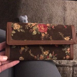 Floral wallet